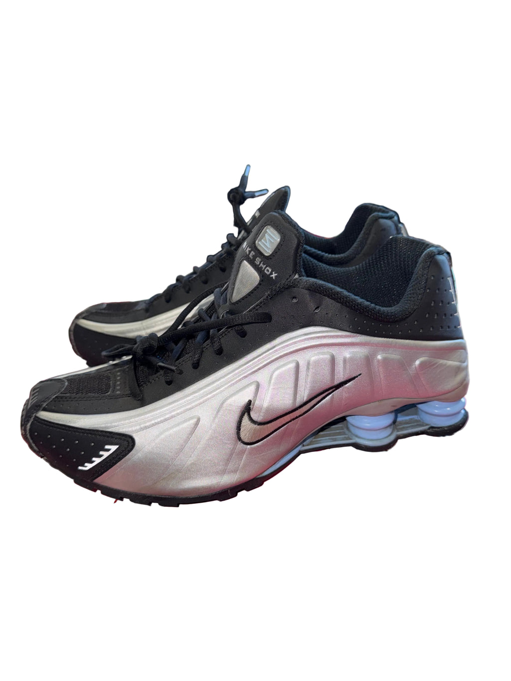 Nike Shox Sliver blue black
