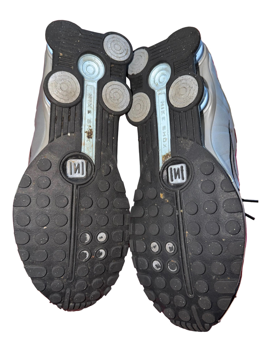 Nike Shox Sliver blue black