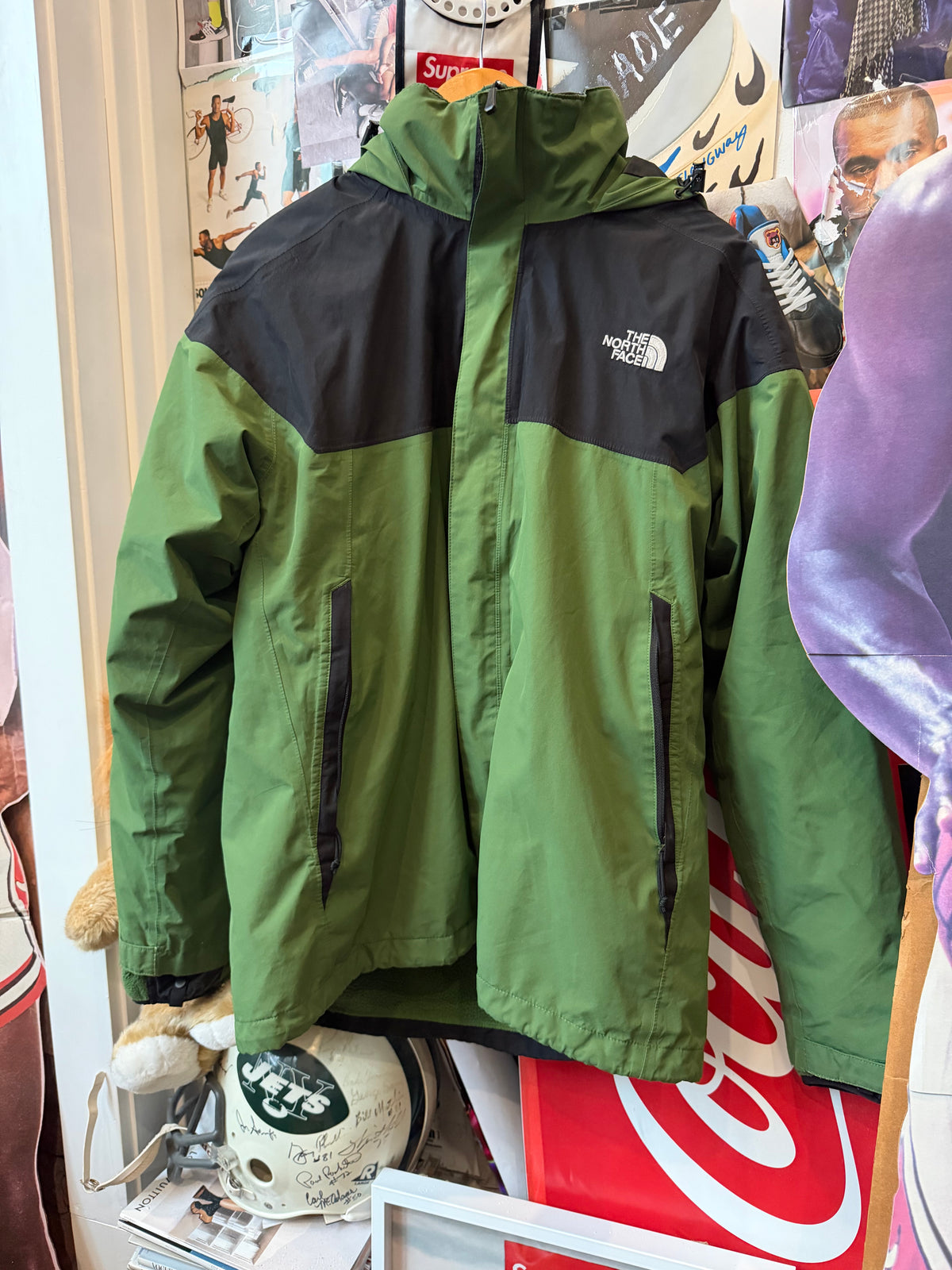 The north face wind breaker