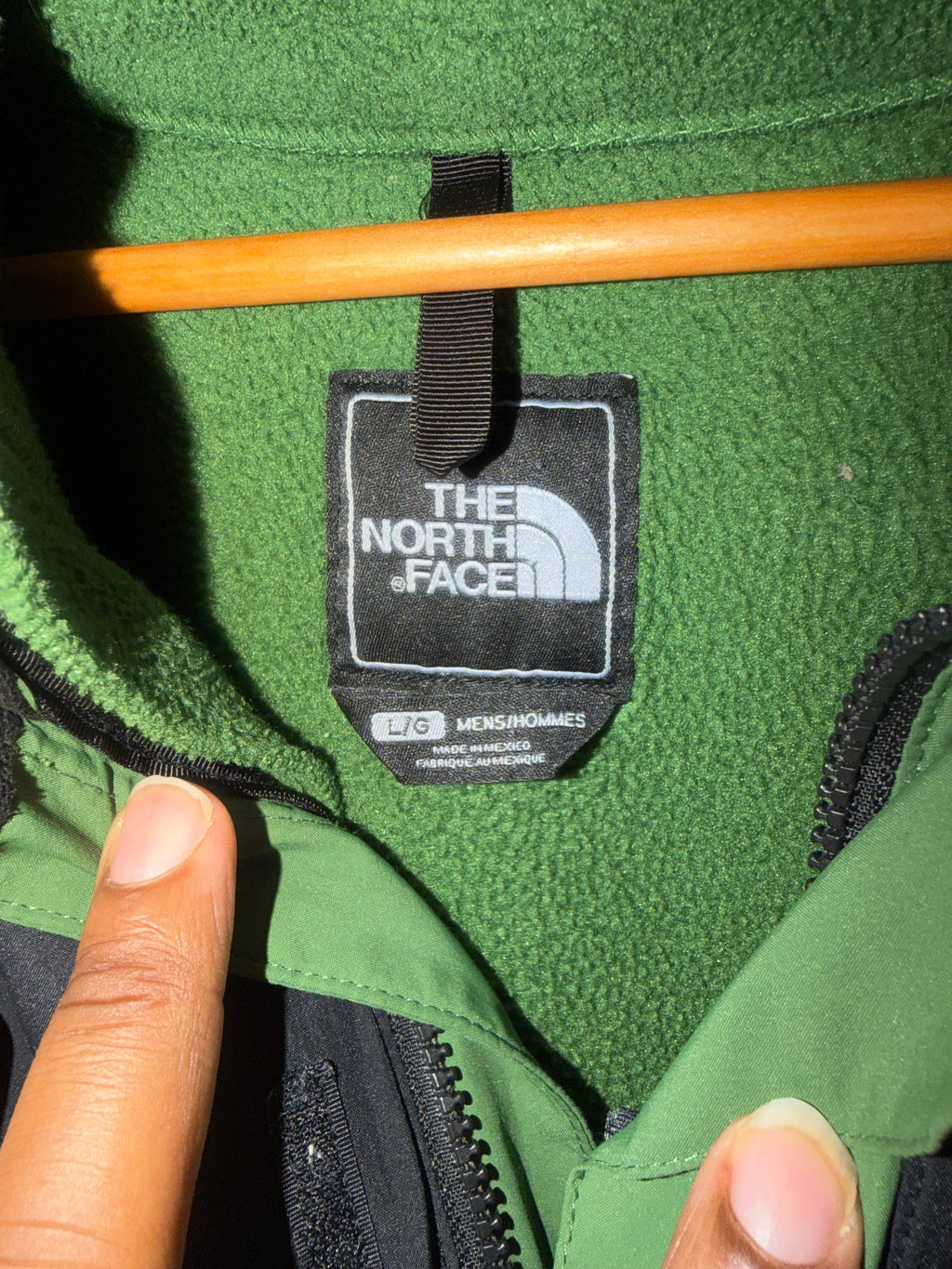 The north face wind breaker