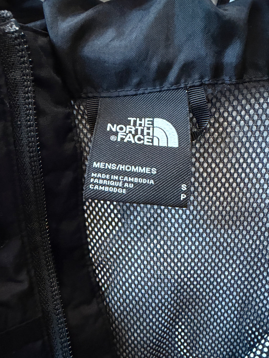 The north face wind breaker