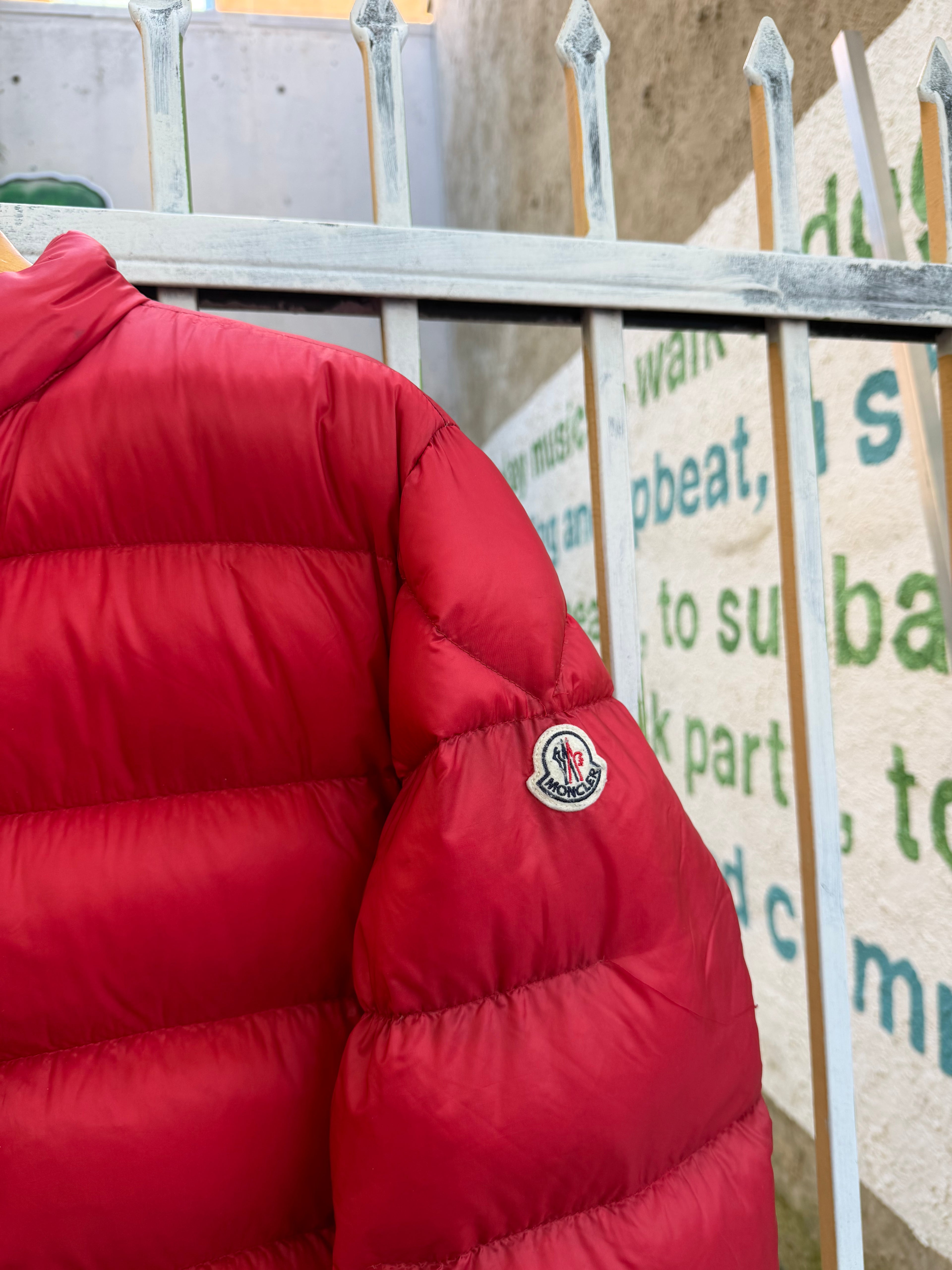 Moncler Bubble Red