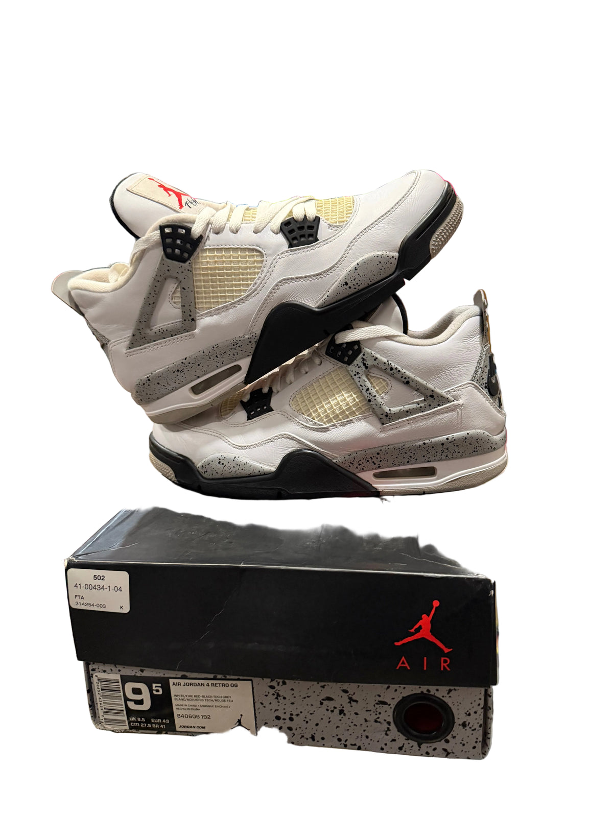 Air Jordan 4 cement