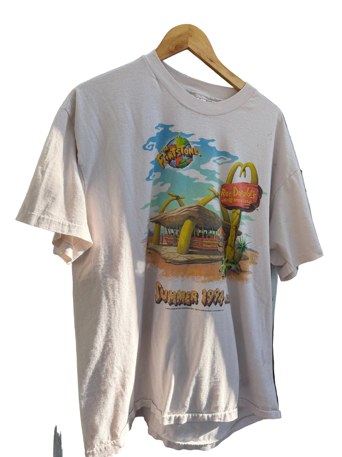 Vintage McDonalds x flintstones