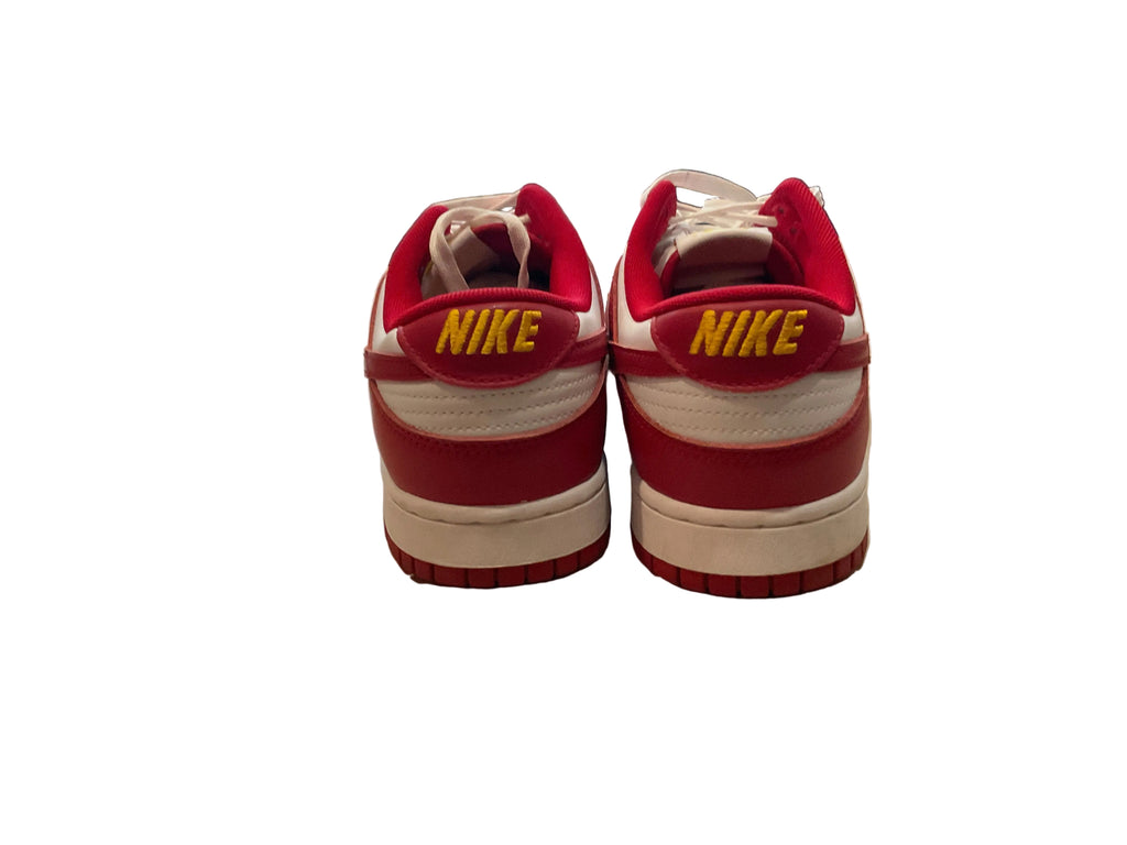 Nike dunk low red/white