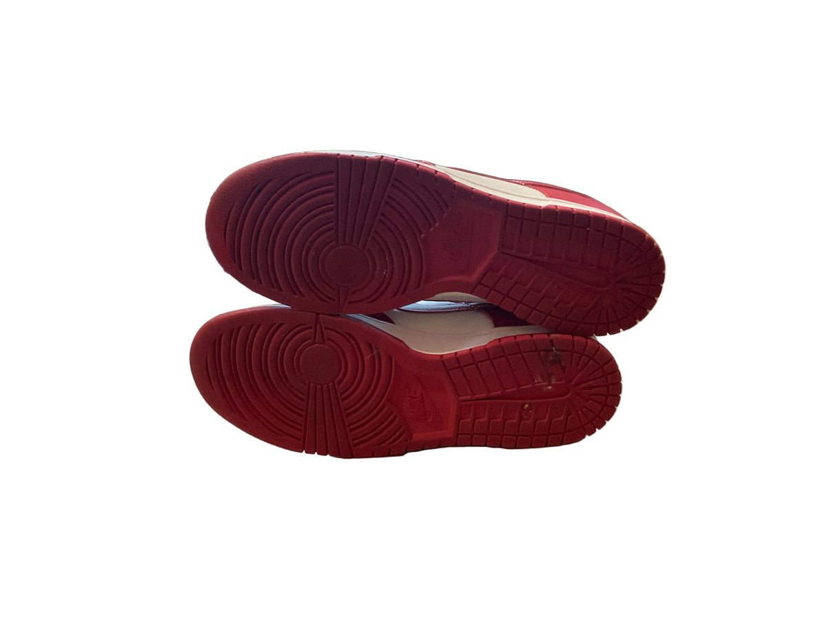 Nike dunk low red/white