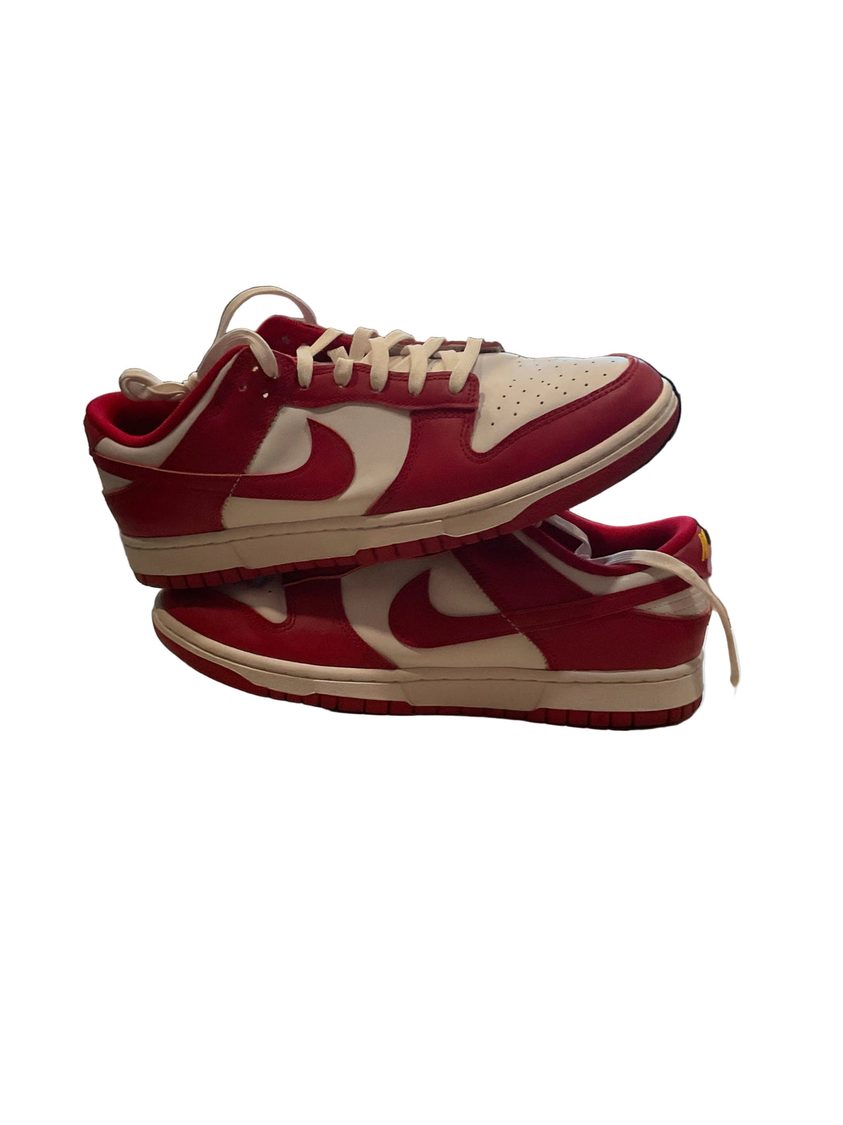 Nike dunk low red/white